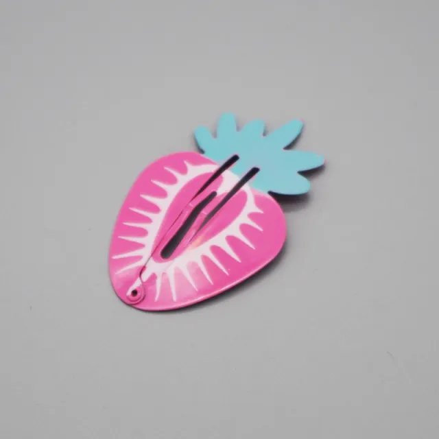 Paint Fruit Barrettes Color Printing Watermelon Strawberry 28 New Strawberries - Shop at LoveMi