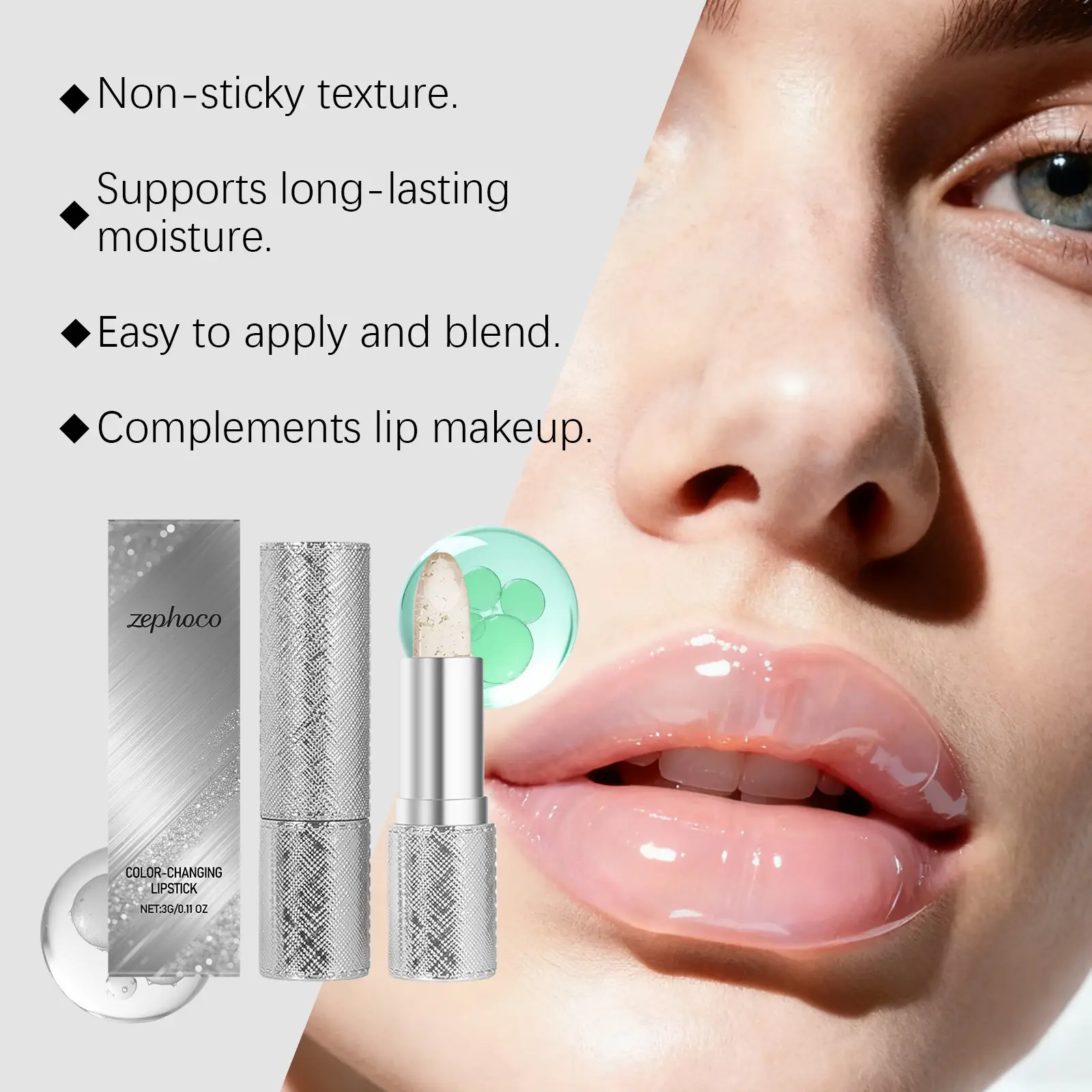 Moisturizing And Nourishing Color-changing Lipstick