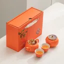 Persimmon Tea Set