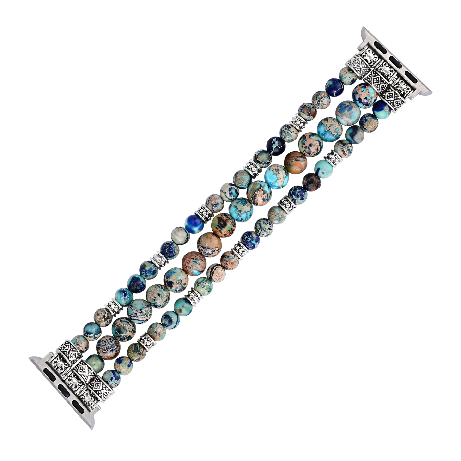 Blue Imperial Stone Watch Strap 3