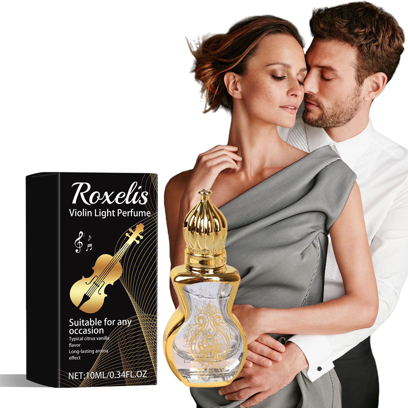 Title 6, Violin Fragrance Perfume Citrus Vanilla Couple