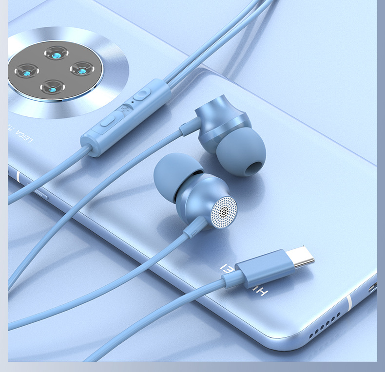 In Ear Wired Subwoofer Metal Earphones - Image 11