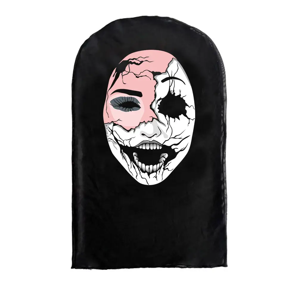Full-blocking Visual Mesh Head Cover Funny 3D Printing Head Cover
