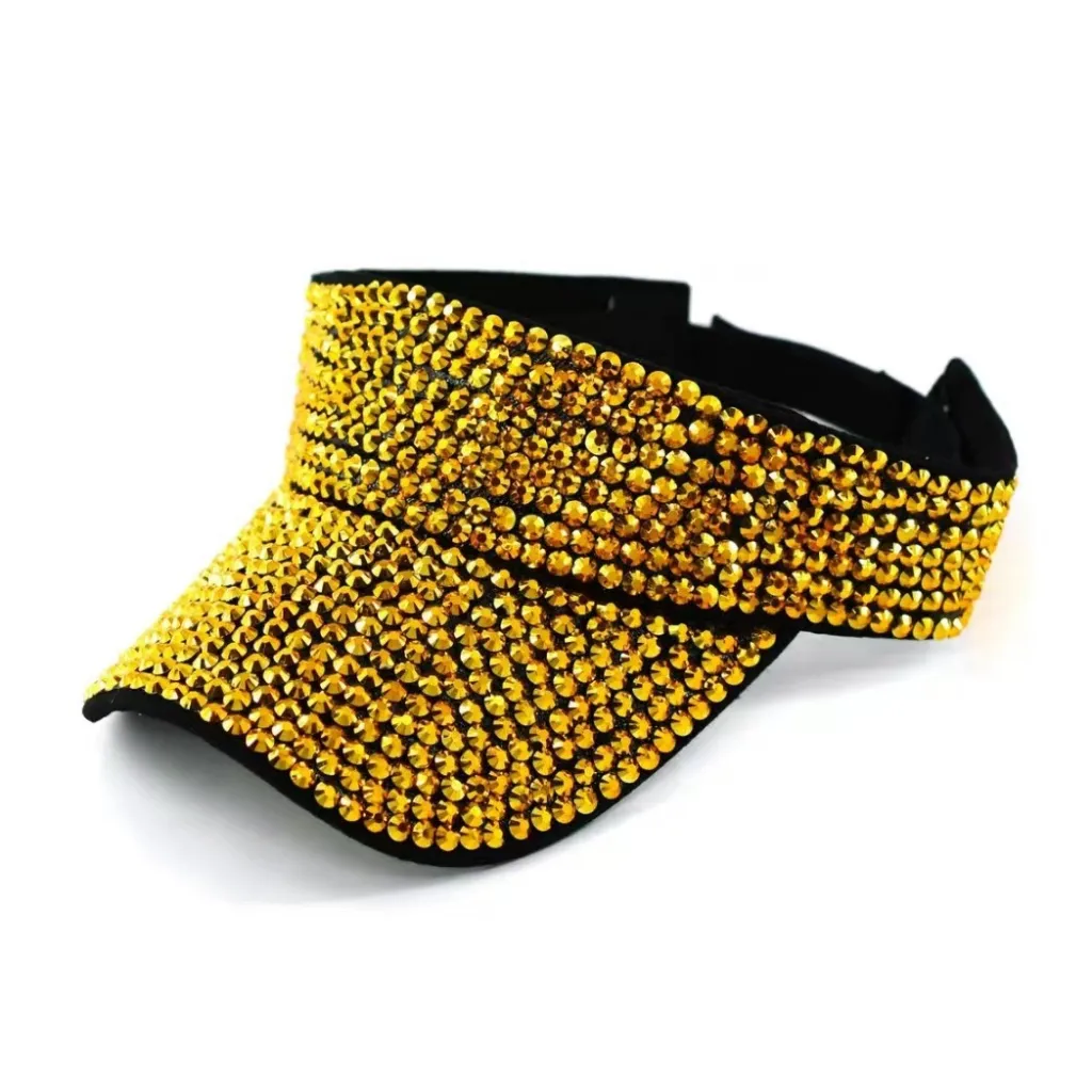 Summer Colorful Full Diamond New Sports Sun-proof Sun Protection - Gold
