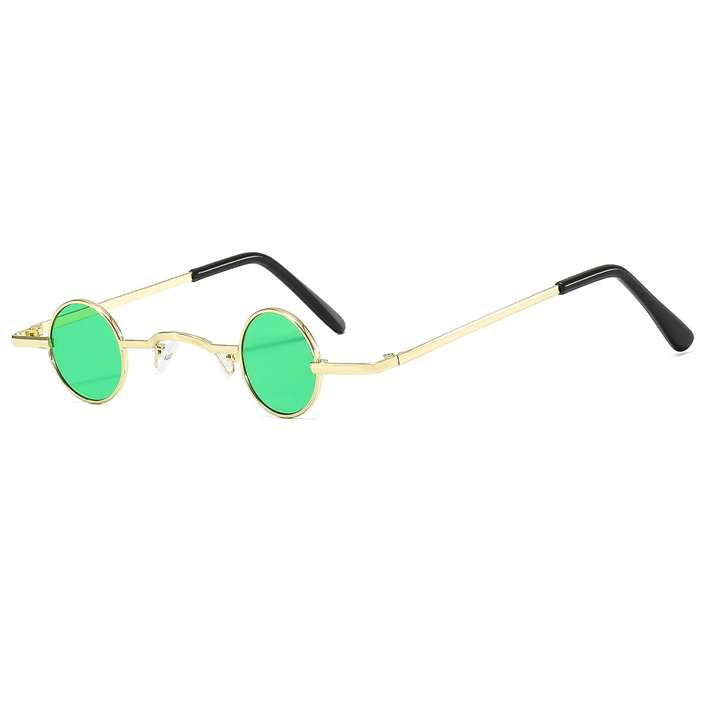 Gold Frame Green Lens