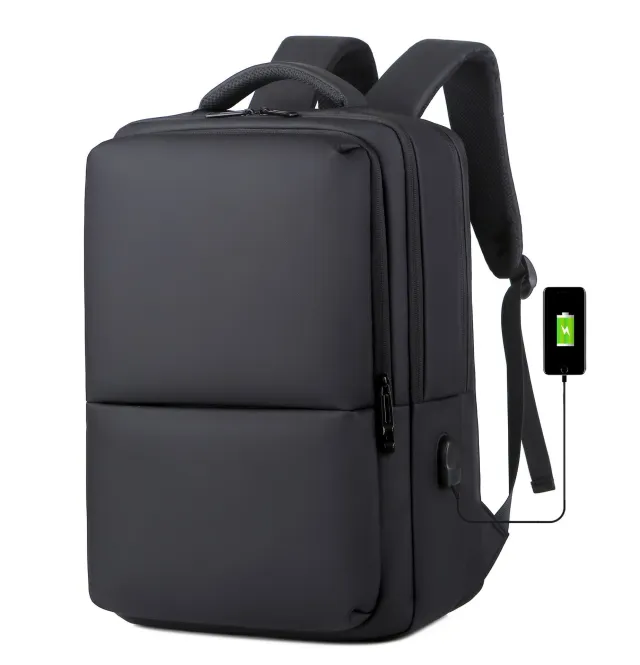 Computer Bag Shoulder Business Backpack Notebook Black - Shop at LoveMi