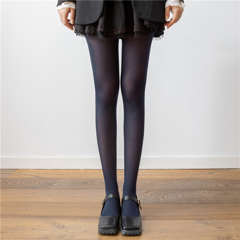 Women's Anti snagging Velvet Pantyhose Navy - Shop at LoveMi