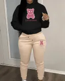Black Clothes Camel Pants