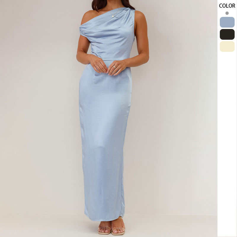 Sexy Tube Top Sleeveless Midi Dress