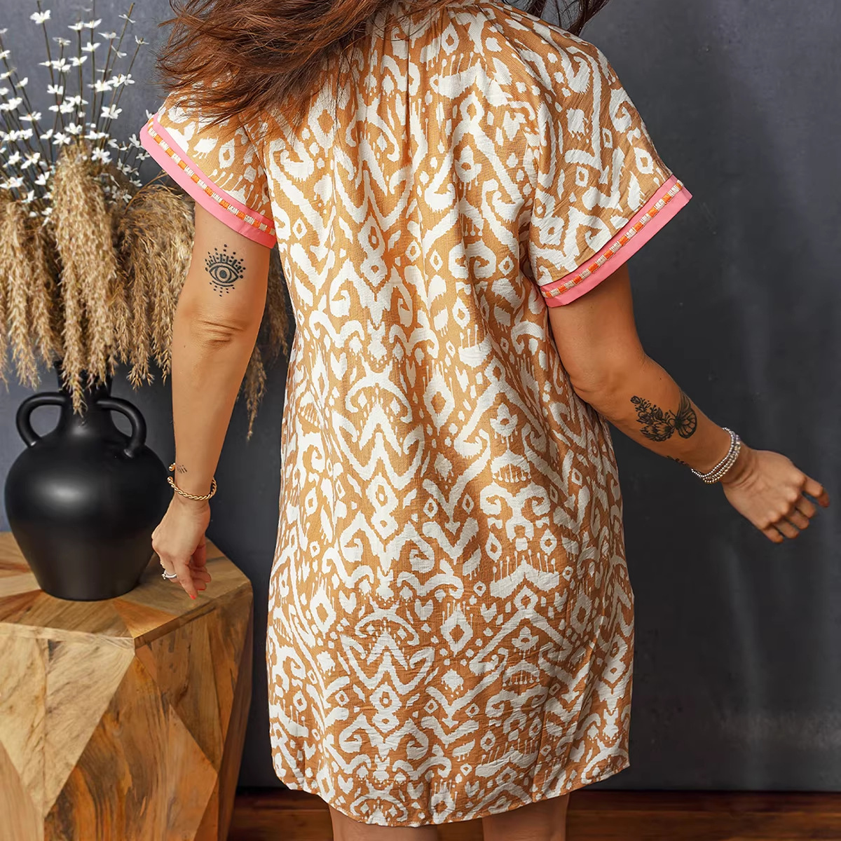 Summer V-Neck Dress For Women