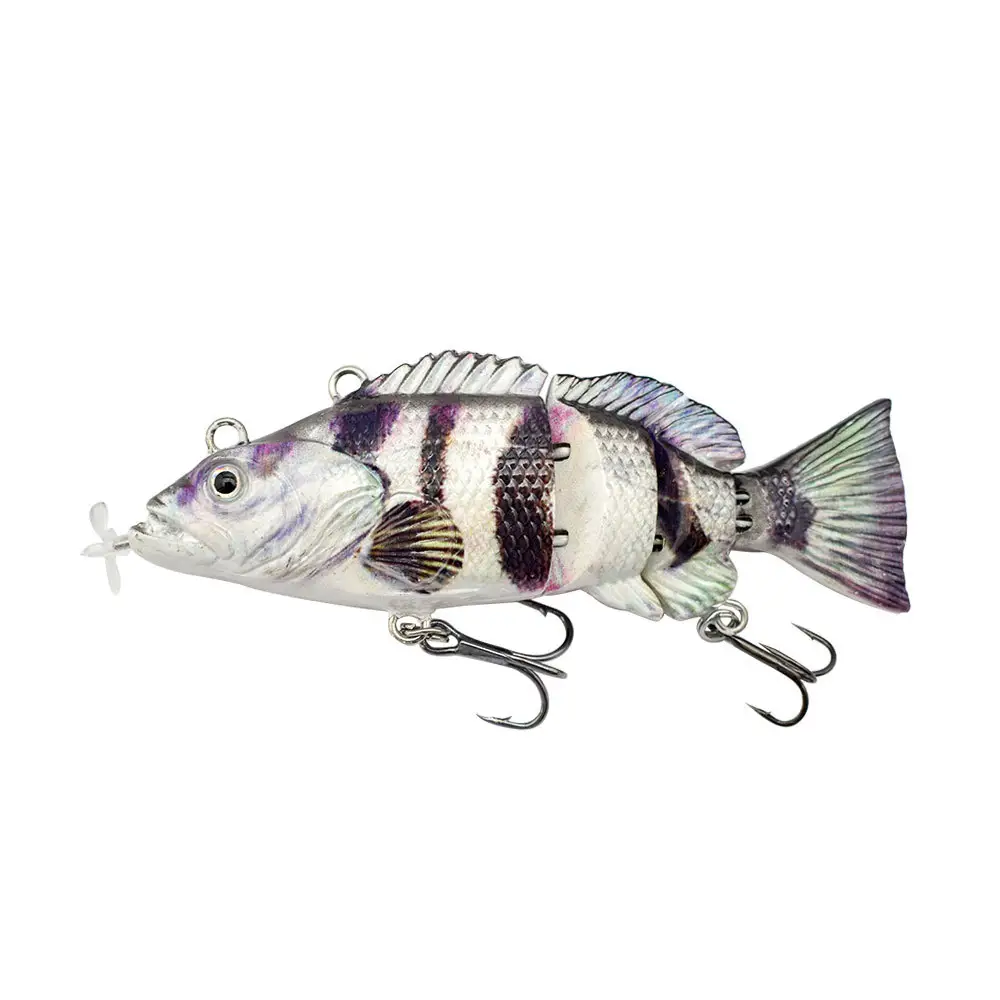 95mm LED Light Automatic Swimming Bait Propeller