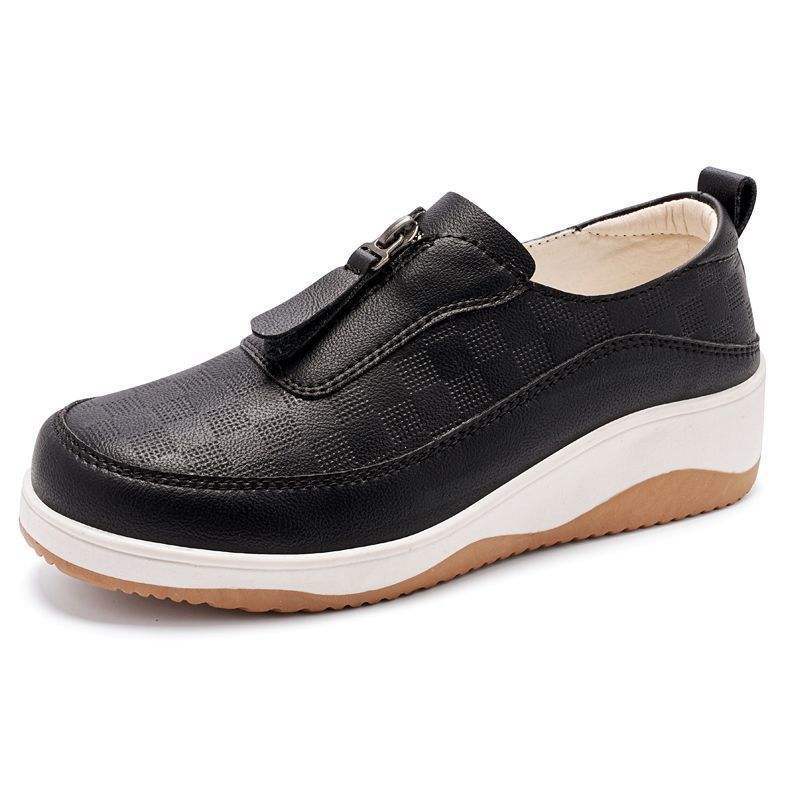 Wedge Slip-On Loafers