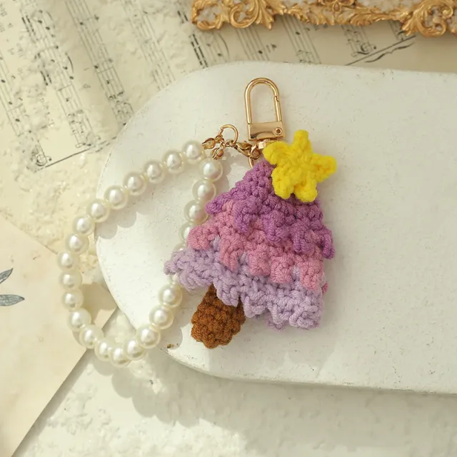 Children Elderly Pendant Christmas Tree Decoration Purple - Shop at LoveMi