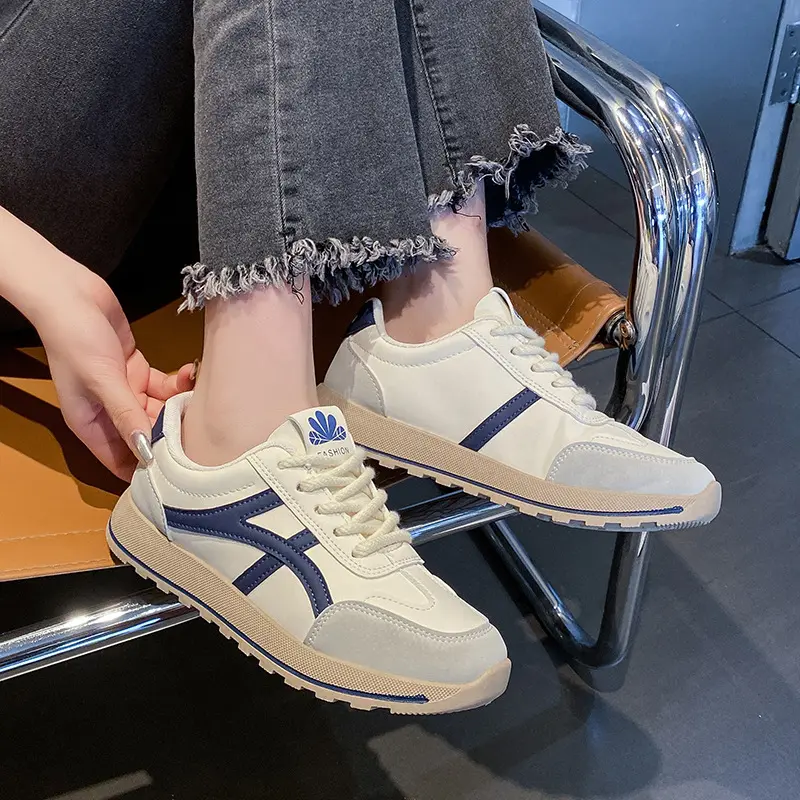 Casual Sports Skate White Shoes Women's Versatile