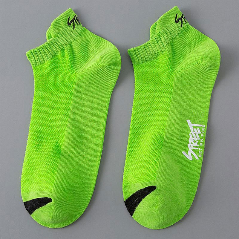 Mesh Handle Fluorescent Green