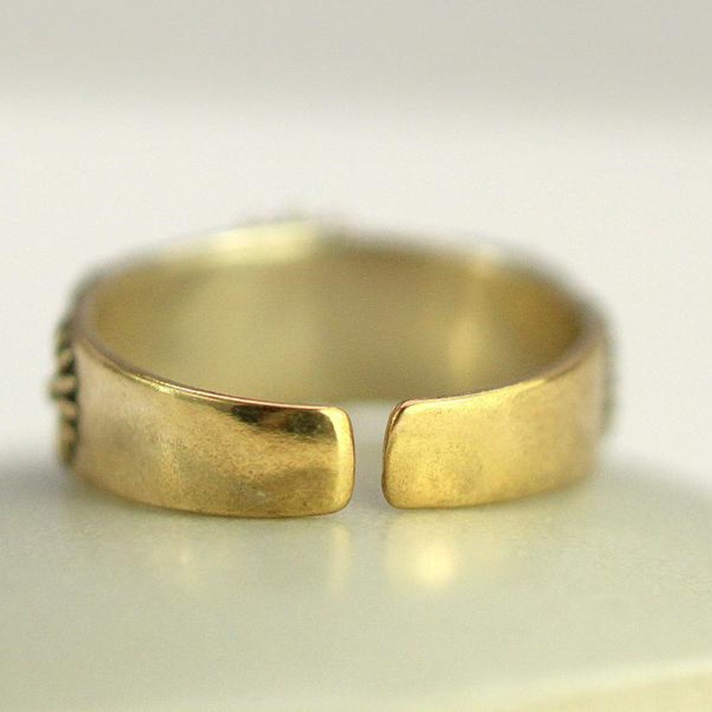 Adjustable Opening Creative Little Pattern Ring