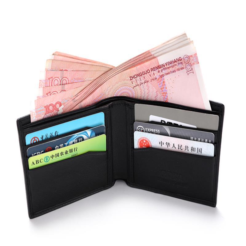 Pearl Fishskin Short Grinding Beads With Cowhide Wallet — foto 3