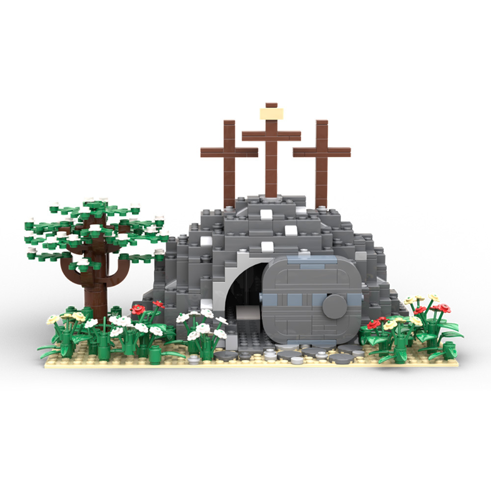Building Block Toy Of The Tomb Where Jesus Rose From The Dead