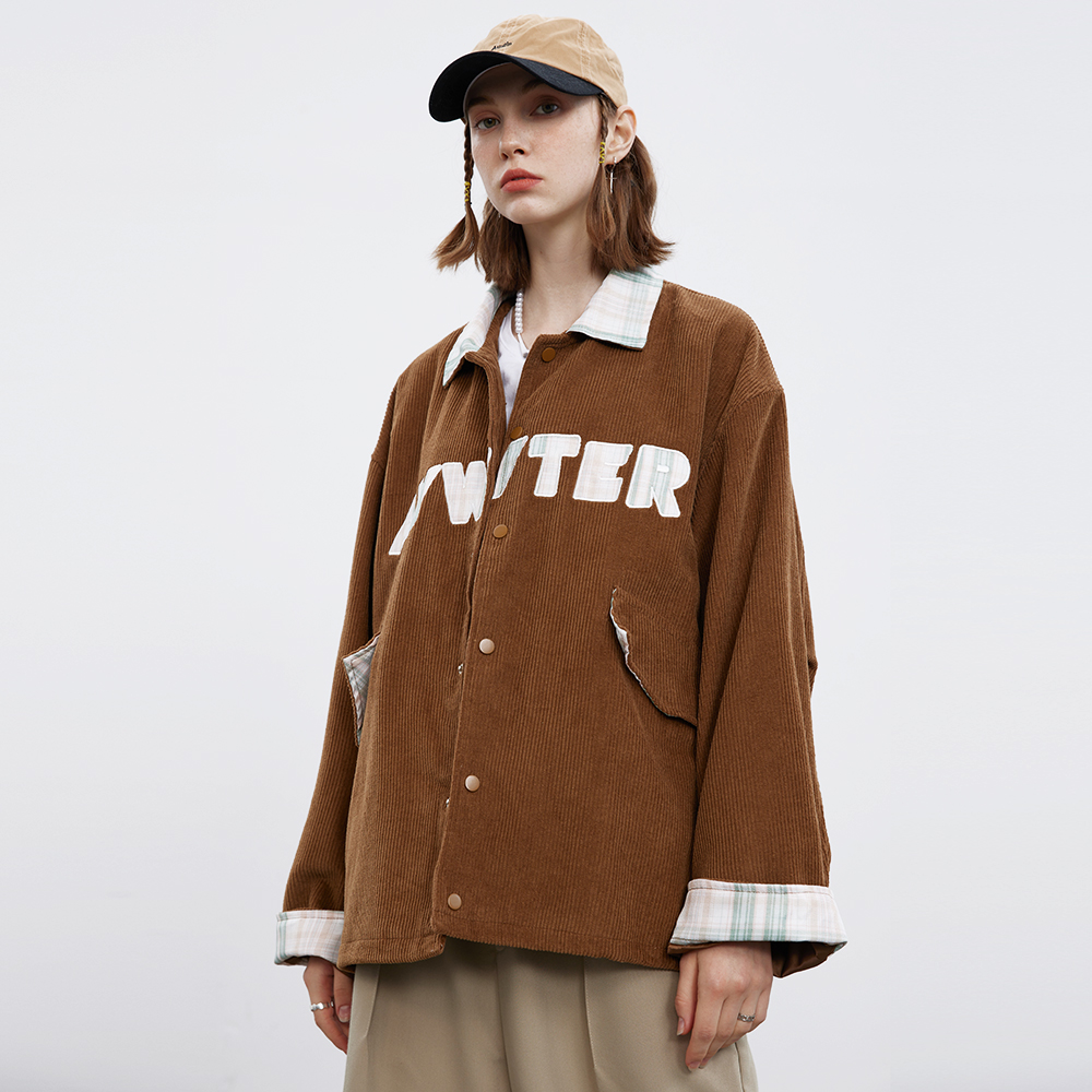 Men's And Women's Same Coat Loose Casual