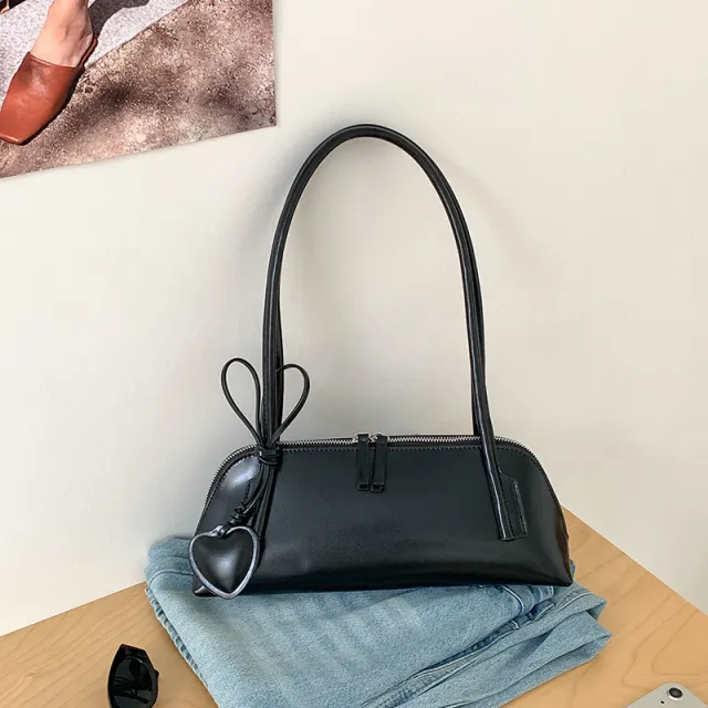 Simple And Versatile Design Armpit Elegant Shoulder Bag Black - Shop at LoveMi