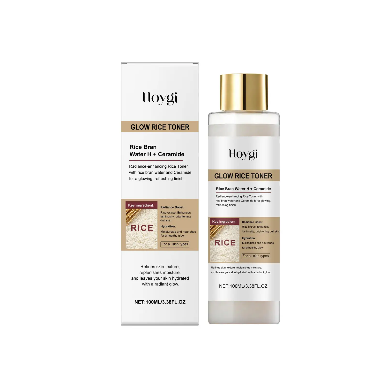 Luminous Rice Toner Oil-Control And Hydration Balance