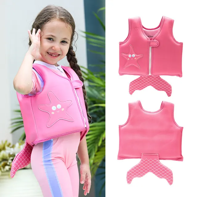 Beginner Anti drowning Arm Floats Long White Silk Sleeves Life Jackets Pink - Shop at LoveMi