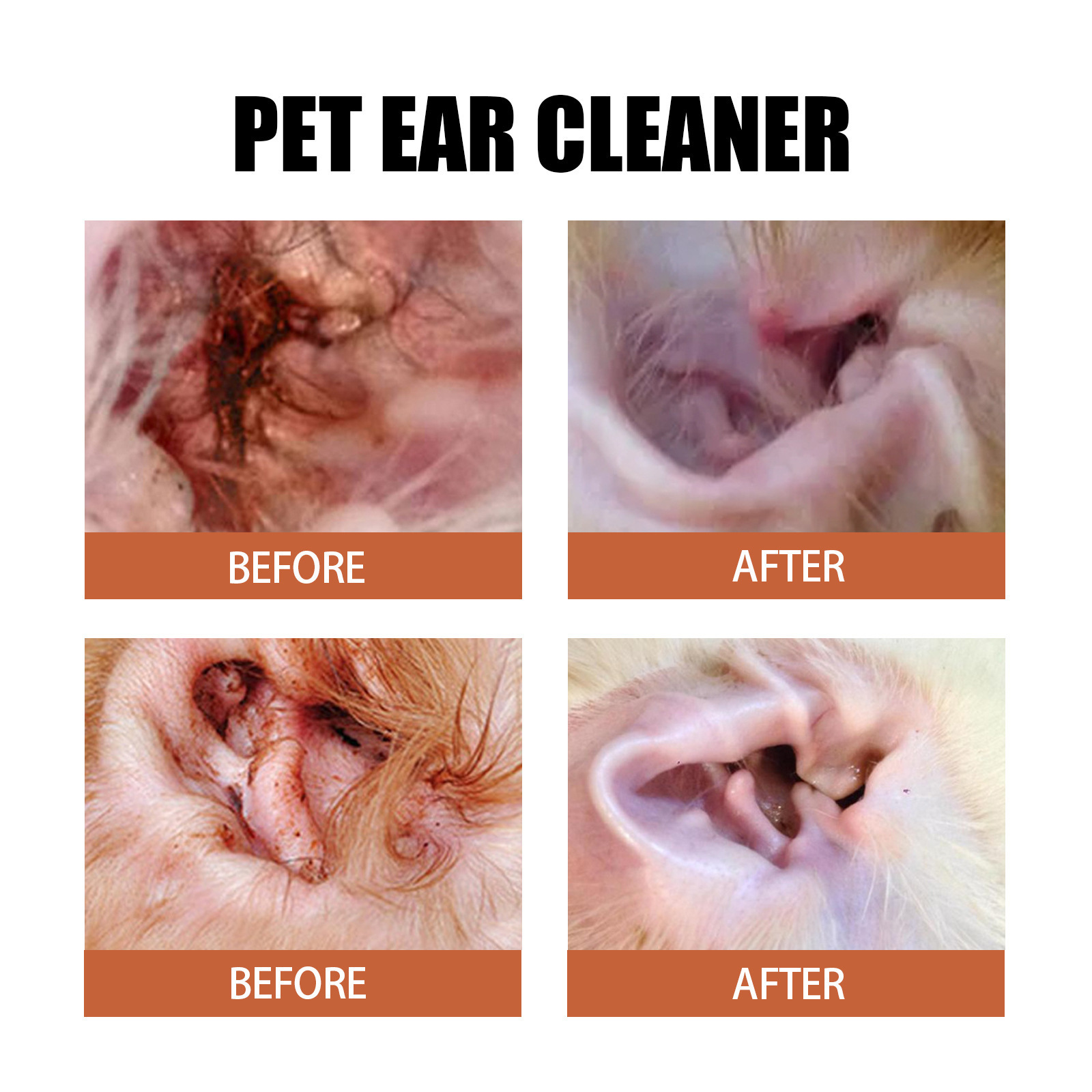 Ear Discomfort Relief Ear Mite And Earwax Cleaner With Deodorizing Drops