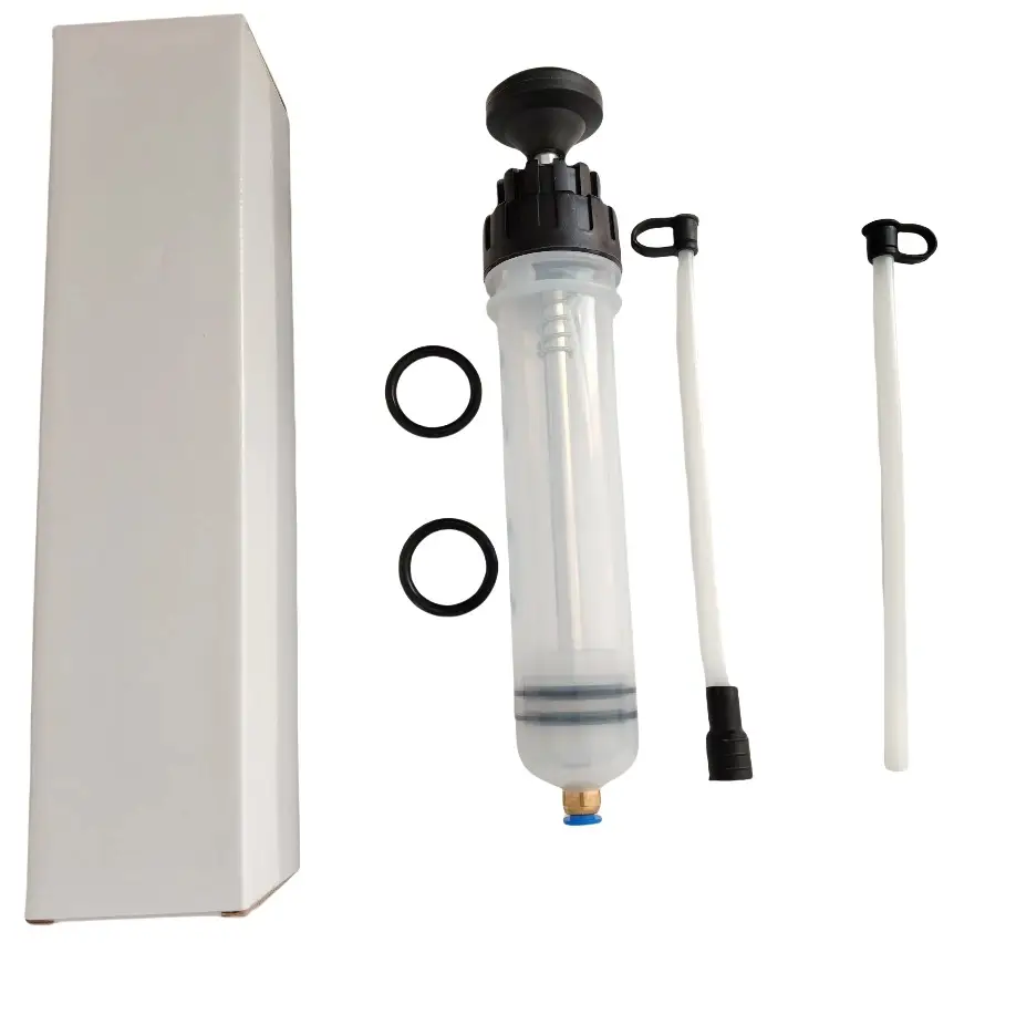 Manual Pumping And Filling Syringe Bottle