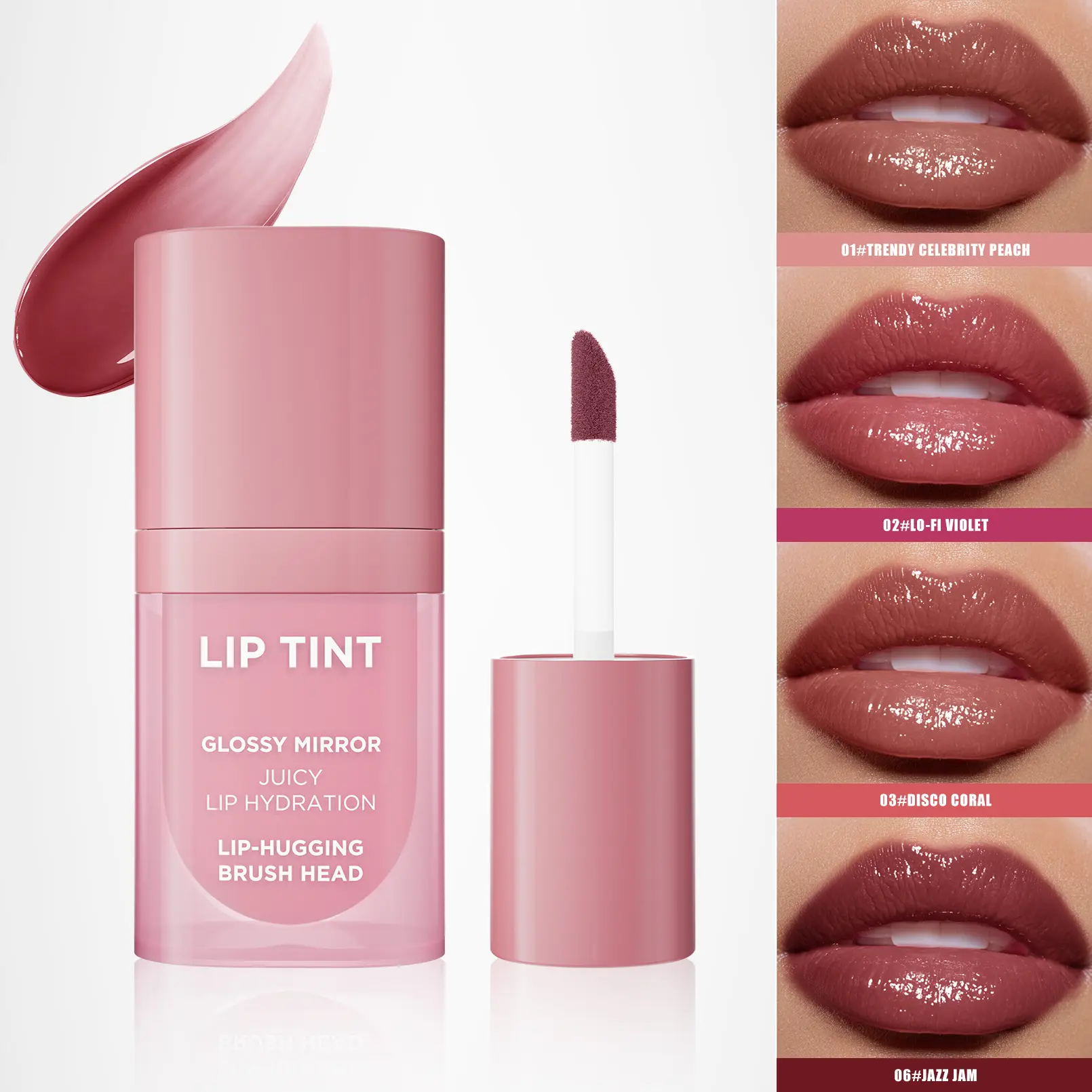 Mirror Shine, Nonstick Longlasting Color And Moisturizing
