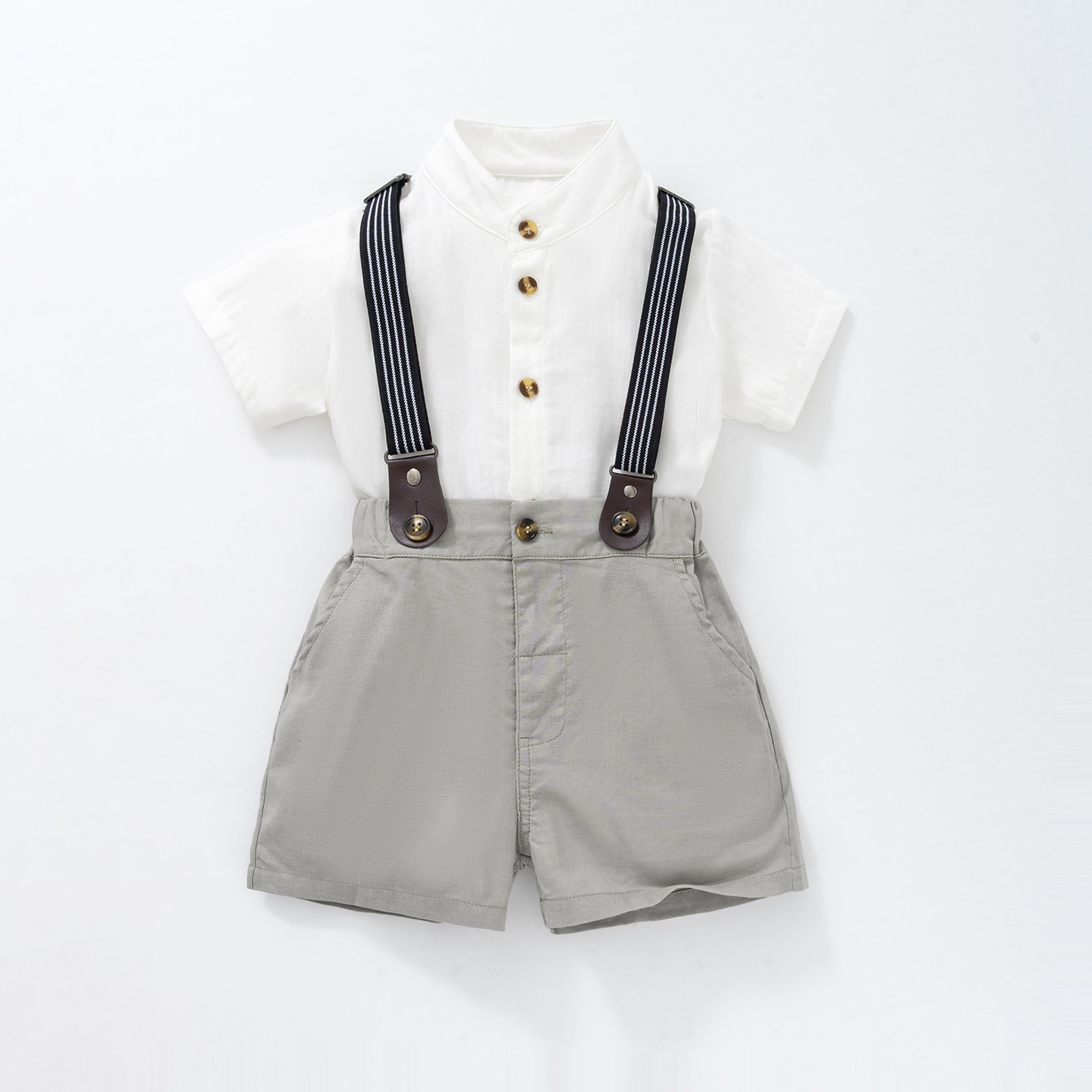 Korean-style Suspender Pants Set For Boys — foto 3