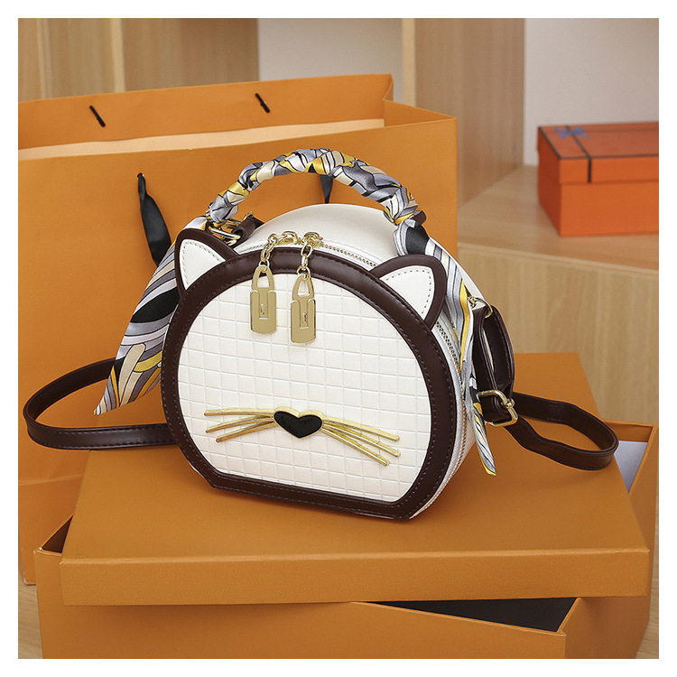 Title 12, Nouveau Sac Messenger pour Femme Motif Chat Mig...