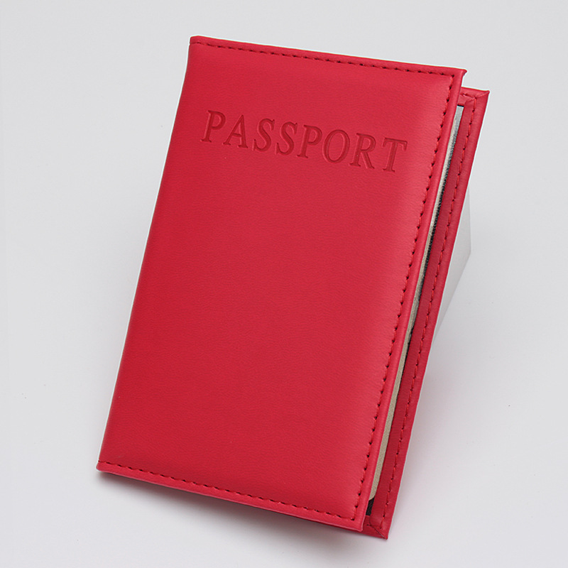 Leather Passport Holder Passport Case Card Holder