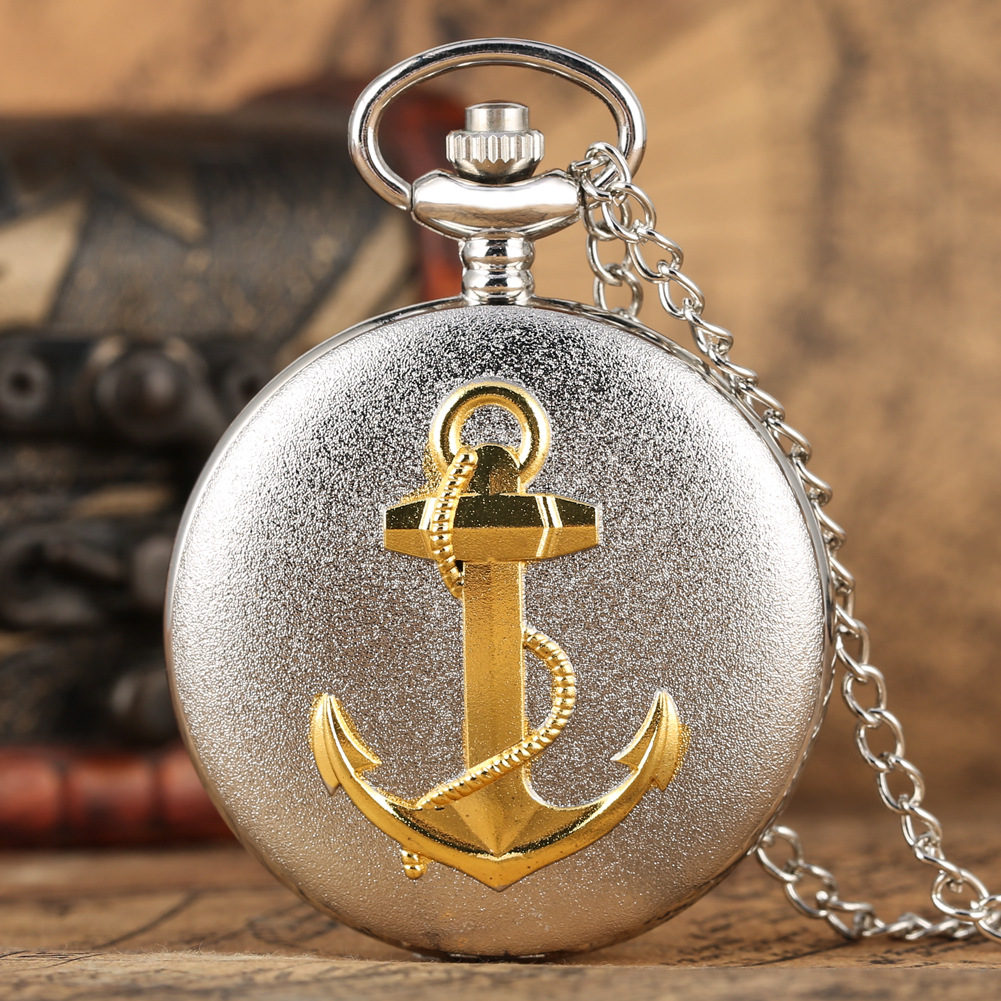 Anchor fashion pocket watch