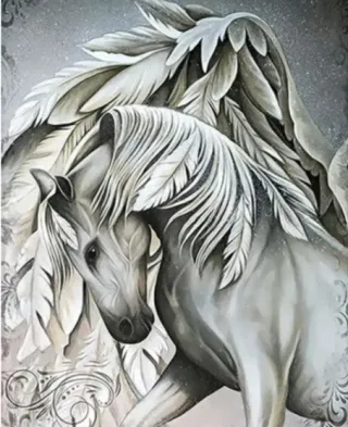 Digital Oil Painting Decorative Frameless - Lw7948