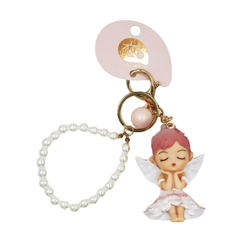 Internet Celebrity Guardian Bella Cute Girl Car Key Ring