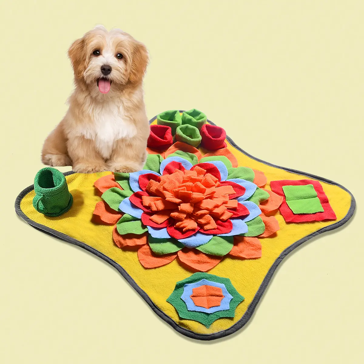 Pet Smell Mat Dog Puzzle Training Food