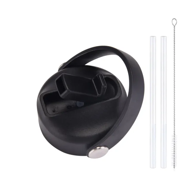 Portable Handle Outdoor Sports Water Cup Cover Black - Shop at LoveMi