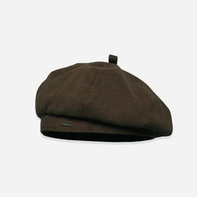 Big Head Circumference Makes Face Look Smaller Beret Winter All matching Painter Cap Mm970 Coffee - Shop at LoveMi