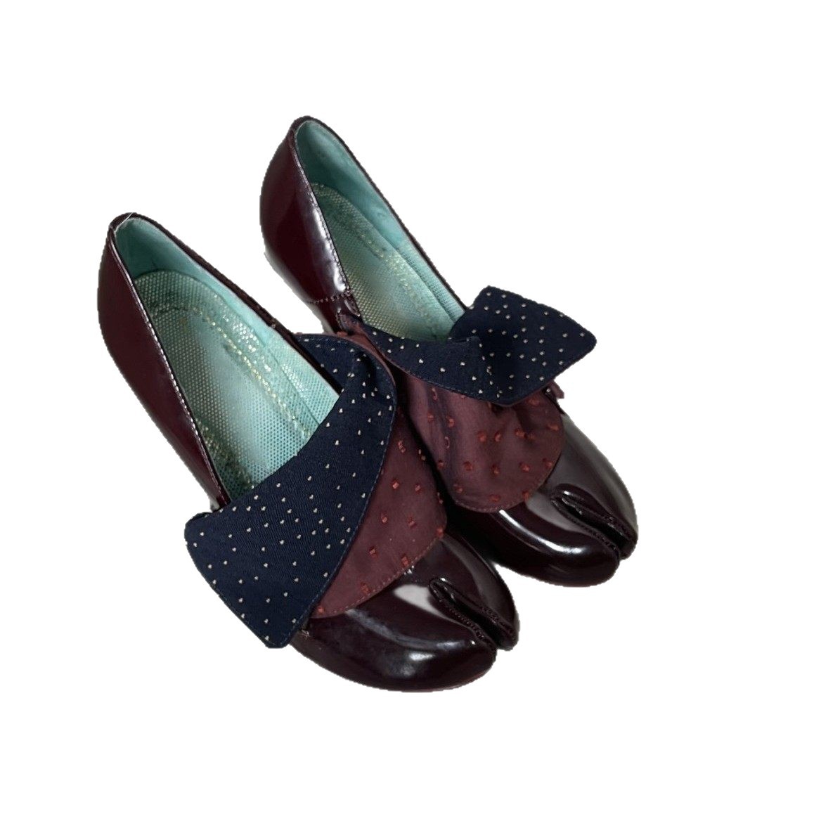 Chunky-heel Peep-toe Pumps