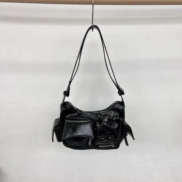 Ladies New Special interest Design High grade Tassel Crossbody Shoulder Bag Black - Shop at LoveMi