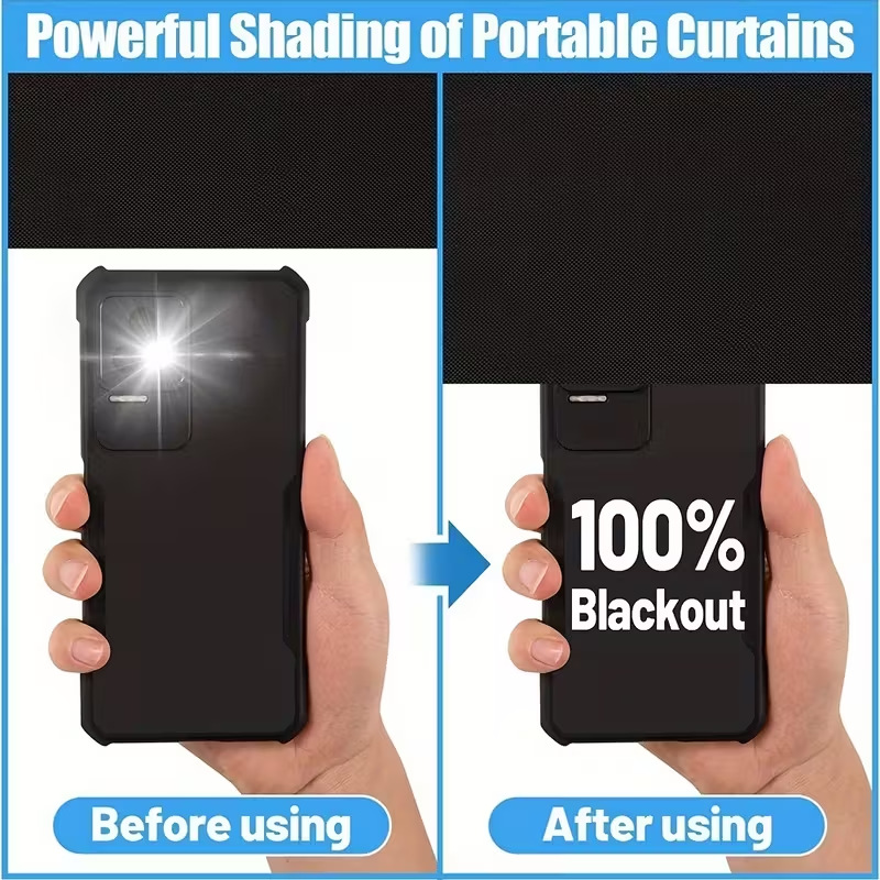 Portable Cuttable Sunshade Curtain For UV Protection 3