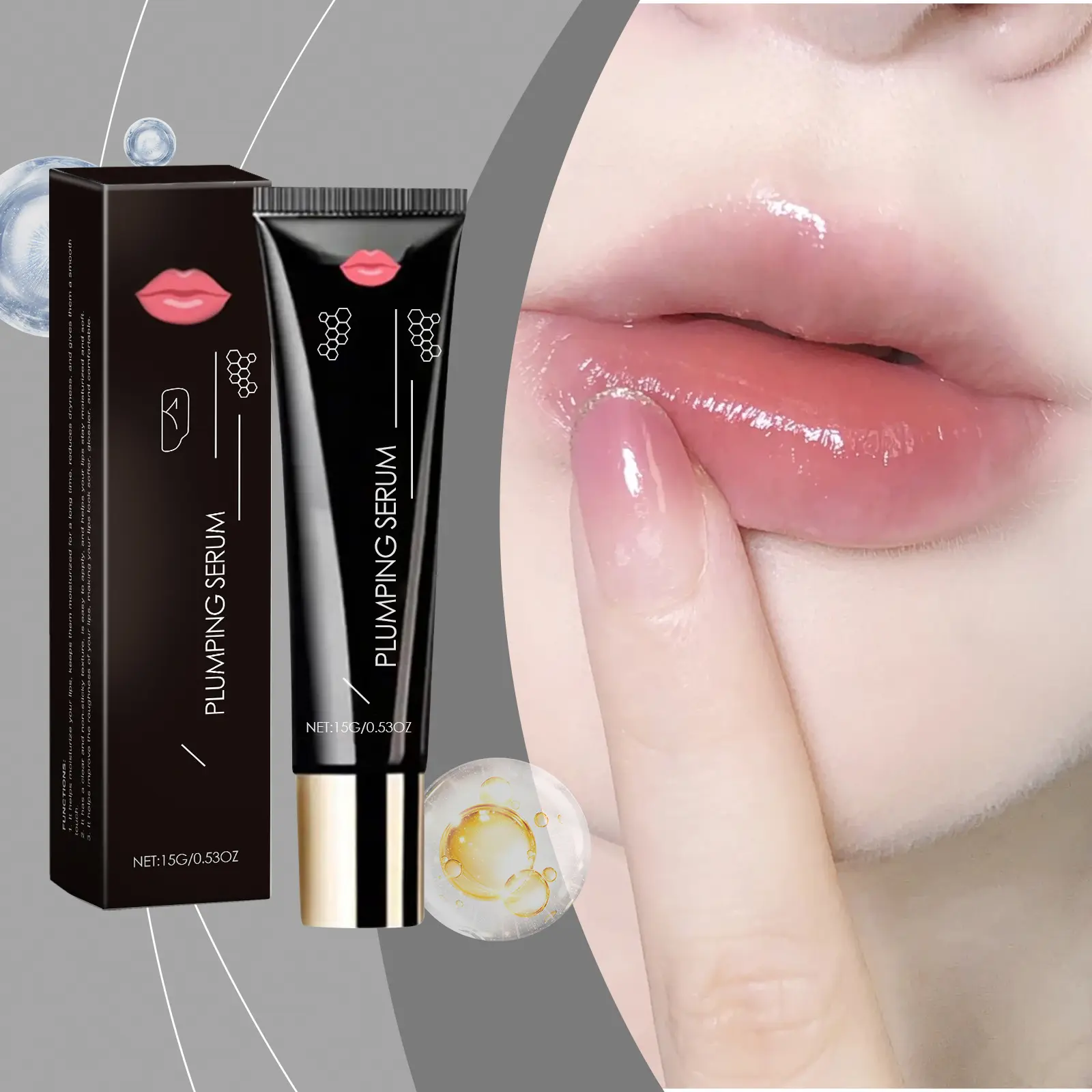 Moisturizing Lip Oil Volumizing Gloss