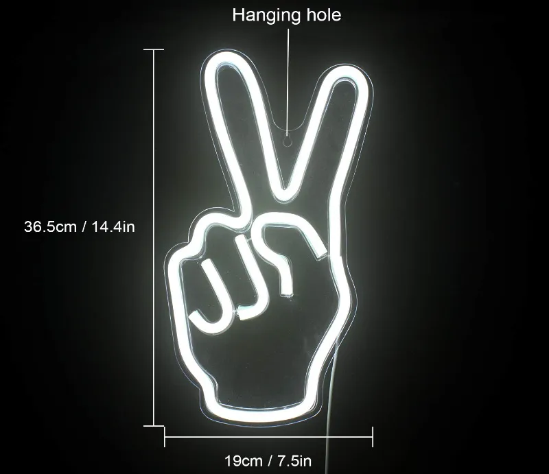 LED Neon Light Sports Bar Glowing Wall Decoration Pendant - Kl112