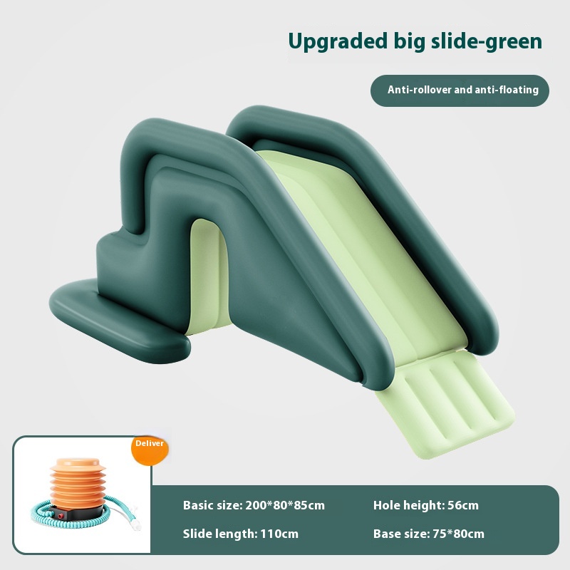 Green Slide Foot Pump