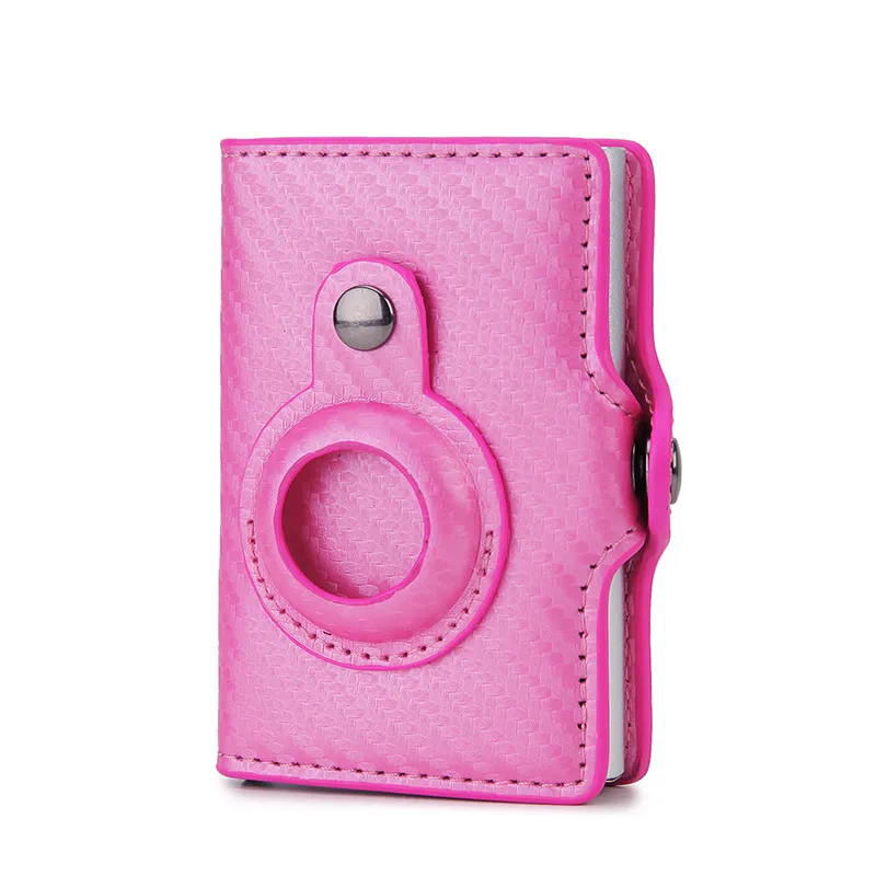 Multifunctional Card Holder Airtag Men's Short Card Holder Wallet Air Tag – image 6