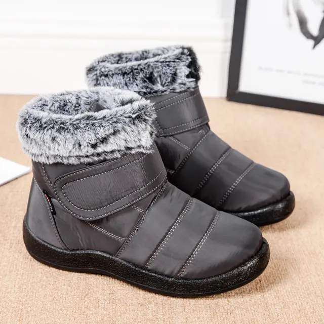 Warm Women's Snow Boots Leisure Gray - Shop at LoveMi