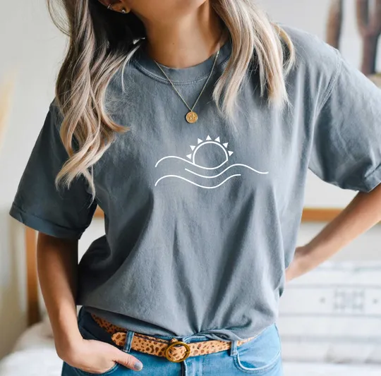 Women's Casual All matching Round neck T shirt Style 2 - Shop at LoveMi