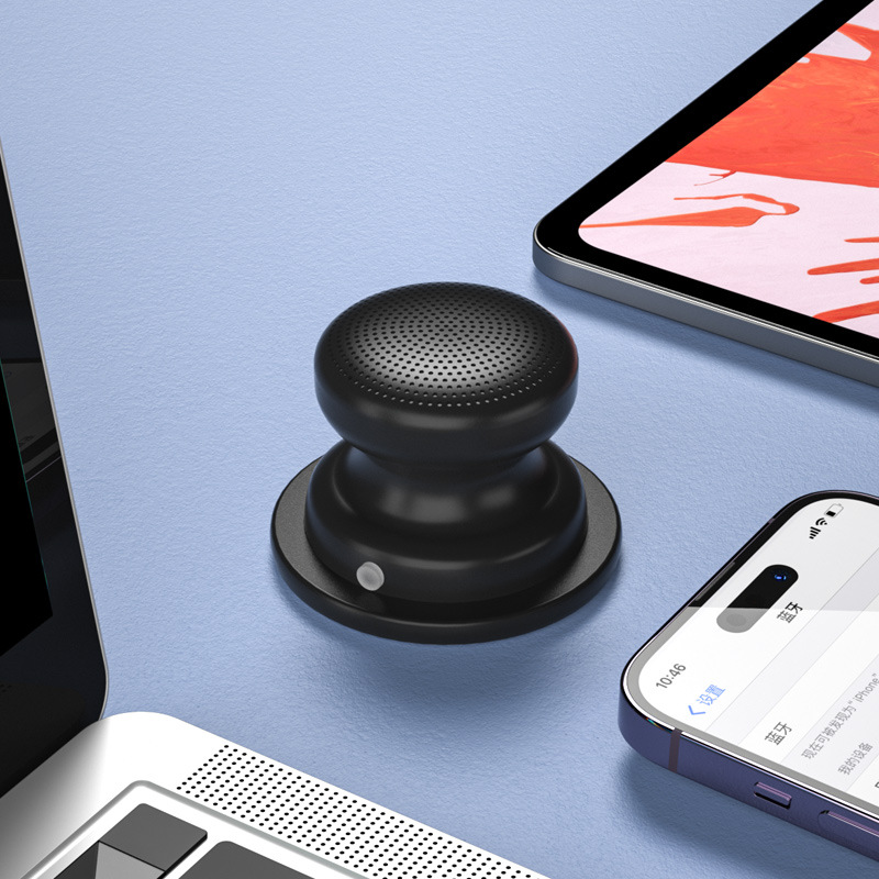 Bluetooth Base Of Loudspeaker Box Magnetic Phone Holder Waterproof Mini Wireless Stereo