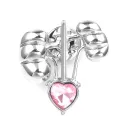 Heart Love Brooch