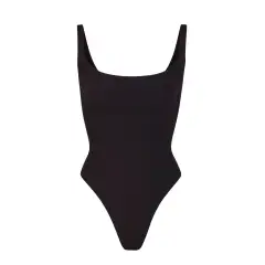 Pure Color Tight Corset Jumpsuit Vest Women's Slim Fit Slimming Inner Bottoming Top Sling - Black - View 1